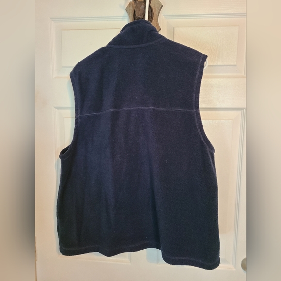 (1032) Covington, Men's Full Zip Fleece Vest, Size: Large Color: Blue - Picture 5 of 7